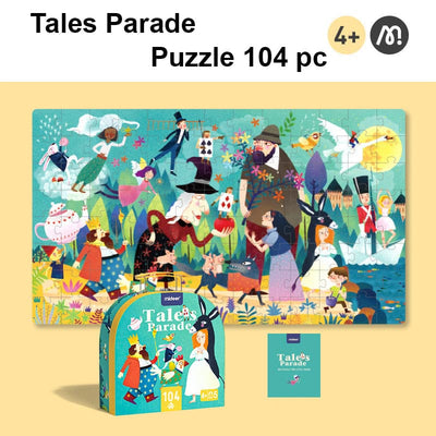 MiDeer Tales Parade (104pc) Jigsaw Puzzle with Portable Gift Box. Children Toy Gift