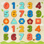 MiDeer Wooden Alphabet & Number Puzzle Board. Children Toy Gift Number board