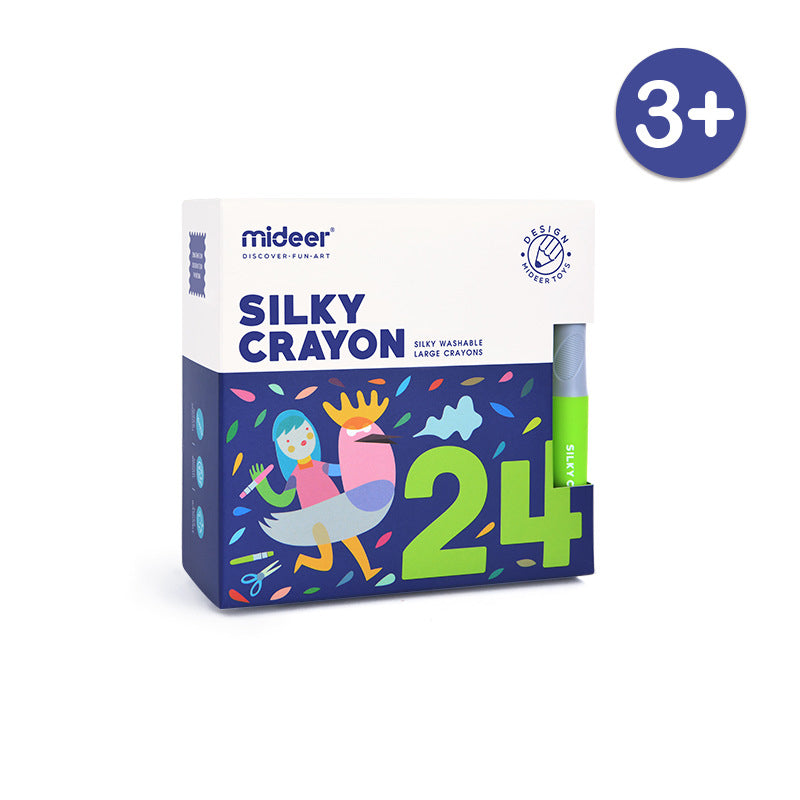 Silky Crayons from Mideer – A Review! – The Art Kit