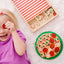 Melissa & Doug Wooden Pizza Party Play Food Set