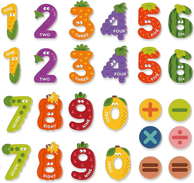 MiDeer Magnetic Numbers, Fridge Magnets. Children Educational Toy for Early Learning
