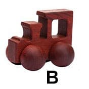 Wooden Cars Wooden Children Transportation Toy B