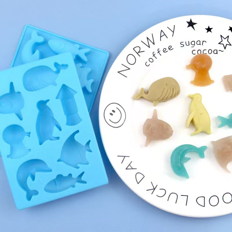 DIY Soap kit, Cartoon, Dinosaur, Transportation and Sea animals shapes mould. Art & Craft kit for kids. Perfect Party giveaways. Sea Animals