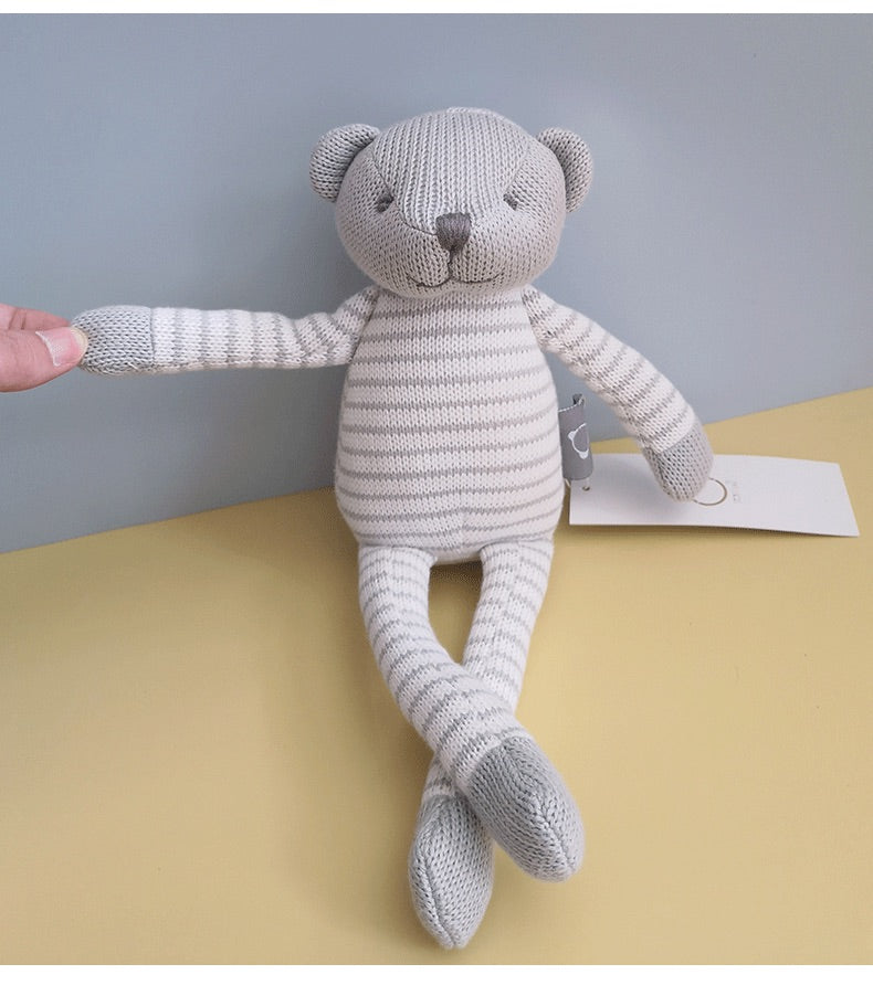 Knitted Animals Long legs Baby Soft Toys.