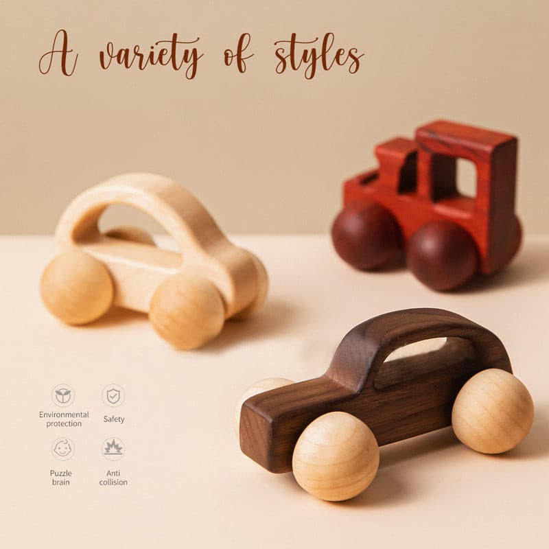 Wooden Cars Wooden Children Transportation Toy