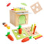 5 in 1 Wooden Montessori inspired Puzzle Game Box for toddlers.