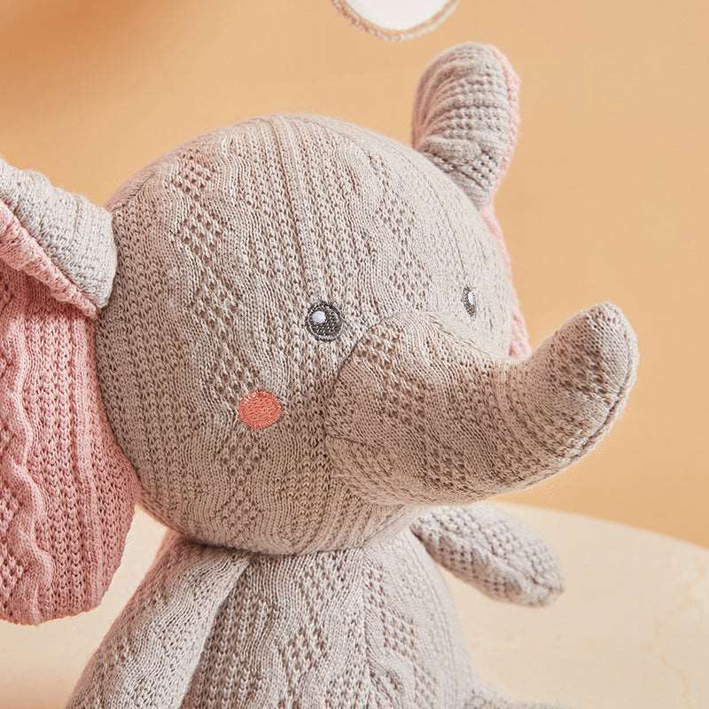 Knitted Animals Soft Toy. Baby Toy.