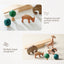 Wooden Animal Balancing Toy. Wooden See saw. Nursery Decor. Baby Gift. Toy for toddler