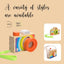 Wooden Camera with Kaleidoscope & sound feature Wooden Pretend Play Children Toy