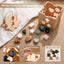 Multi Functional Shape Sorting Wooden Geometric Box Montessori Toy.