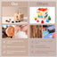 Multi Functional Shape Sorting Wooden Geometric Box Montessori Toy.
