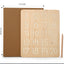 Double Sided Wooden Letter & Number Writing Board. Montessori Math Toy.