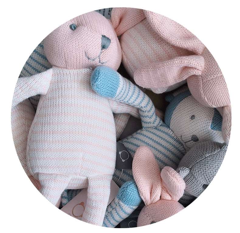 Knitted Animals Long legs Baby Soft Toys.