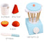 Wooden Blender Pretend Play Set. Wooden Kitchen Food Toy.