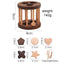 Multifunctional Wooden Threading, Shape Sorting, Rattle Toy. Baby Toy.