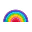 Rainbow Silicone Jenga Rainbow 10pc