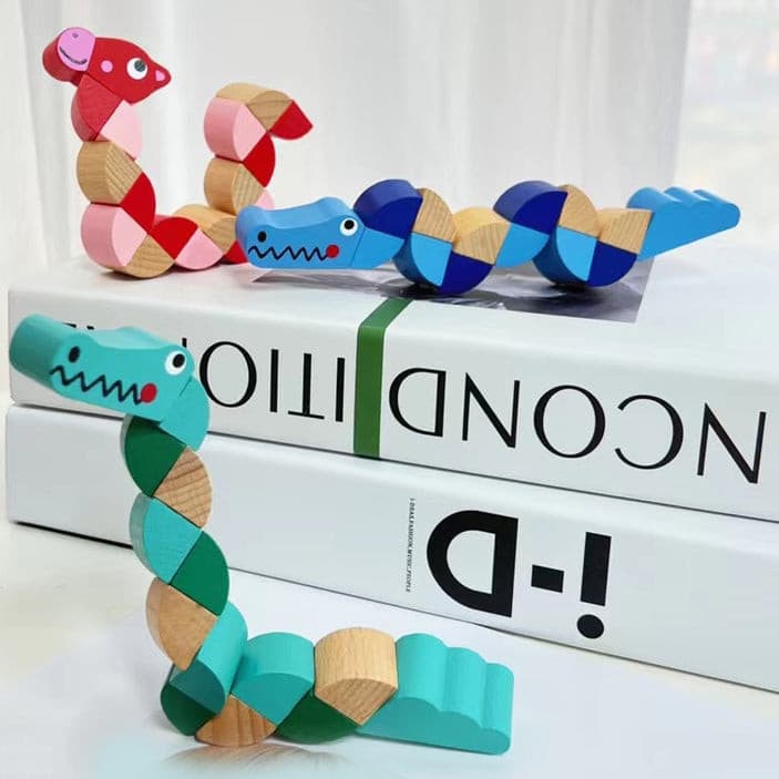 Twisting Wooden Children Toy.