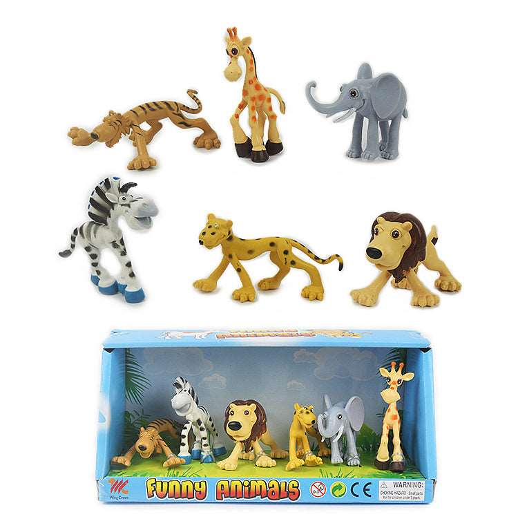 Animal Figurines. Cake Topper. Set of 6. Dino. Safari. Sea. Farm Animals Safari