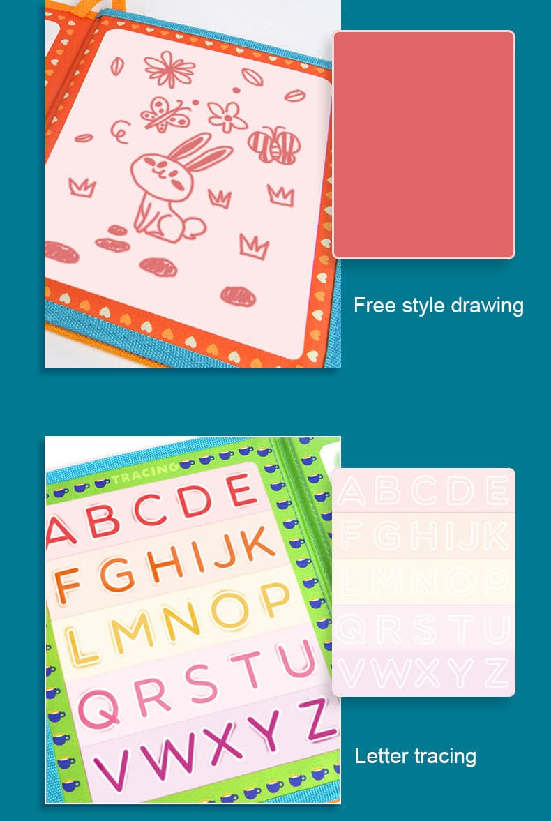 Travel Doodle Book Creative Portable Toddler Toy on the Go